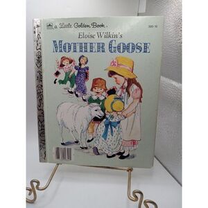 Eloise Wilkin's Mother Goose Little Golden Book Vintage Nursery Rhymes